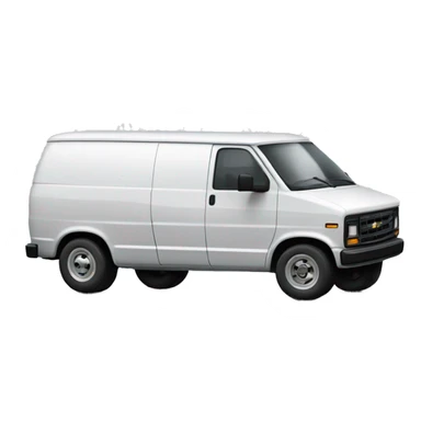 Premium 1985 Chevy Astro delivery van  sticker