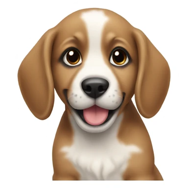 Merry Christmas Puppy sticker