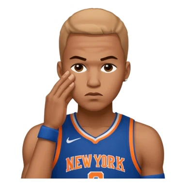  new york knicks facepalming sticker