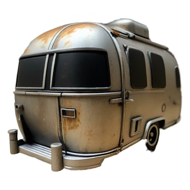 Hot wheel’s Tonka Darth Vader’s airstream rc caravan rusted  sticker