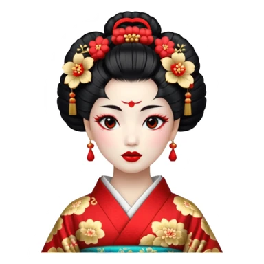 Geisha sticker