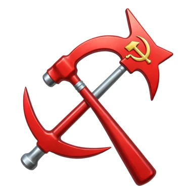 hammer and sickle sticker