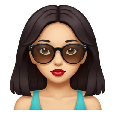 doja cat wear sunglasses sticker