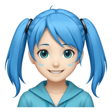 Hatsune Miku emoji sticker