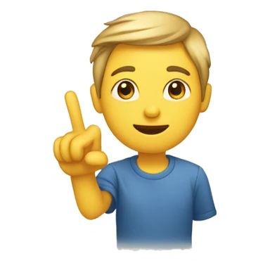 Une main qui fait un L avec le pouce et l’index  sticker