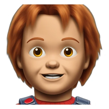 Chucky movie childs play sticker