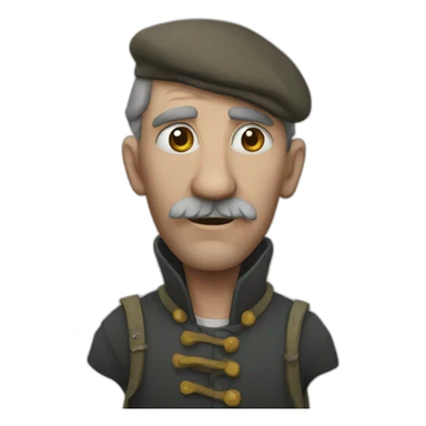 Scottish beggar communist sticker