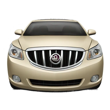 2008 buick lacrosse light gold sticker