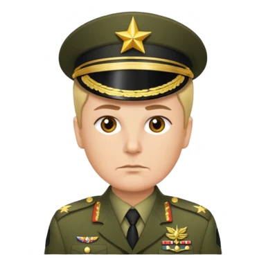 General of the army rank sticker