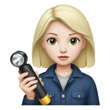 dead by daylight sable ward with a flashlight sticker