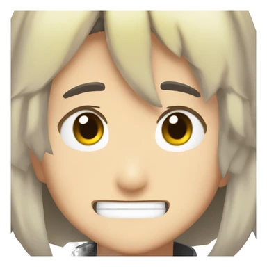 Kazuma from konosuba face sticker