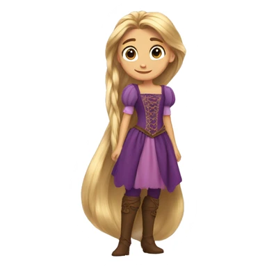 rapunzel a fynn sticker