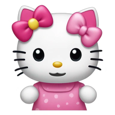 Mutlu hello kitty sticker