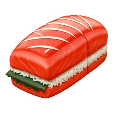 Spicy tuna sushi sticker