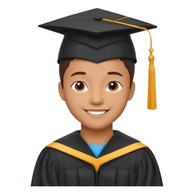 Bird graduate college sticker