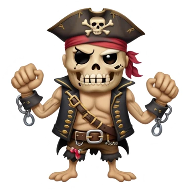 Gimpy Fishbones sticker