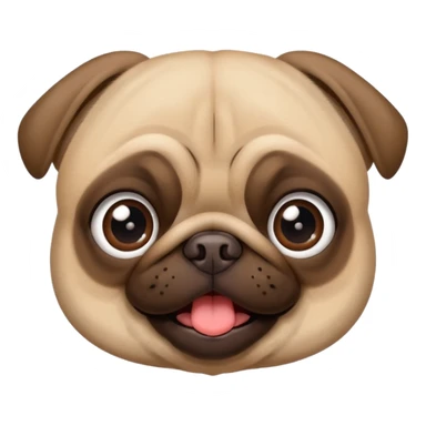 Pug apaixonado sticker