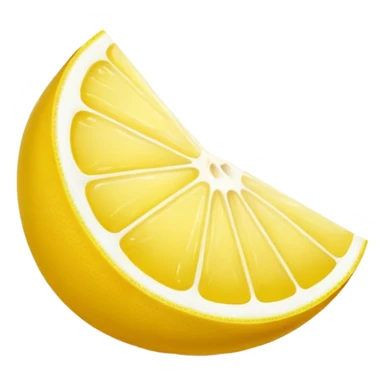 lemon wedge
 sticker