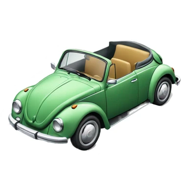 Vw beetle car sticker