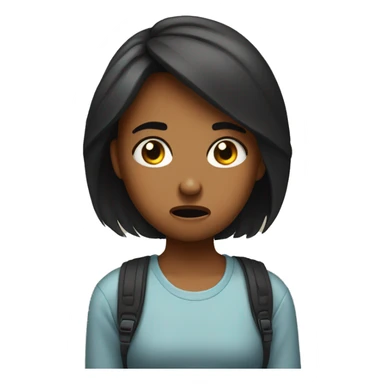 Girl upset about not getting her brothers phone sticker