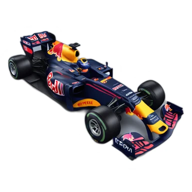 f1 red bull car sticker