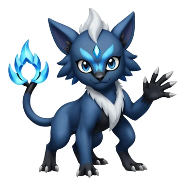 Luxio-Absol-Luxray-fusion sticker