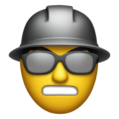 Robber emoji that looks like👷‍♂️ sticker