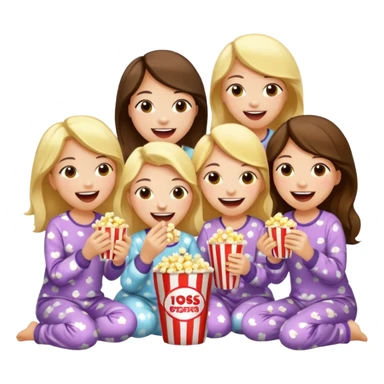 Sleepover sticker
