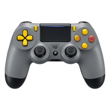 Manette PS4 grise sticker