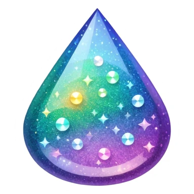 glitter lumen sticker