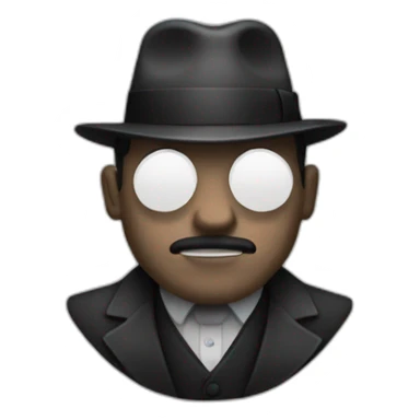Mafia man sticker