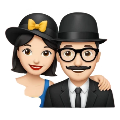 Cute London photo booth  sticker