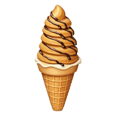 Add chocolate drizzle on top of the crispy golden churros, put then on a cone pakage sticker