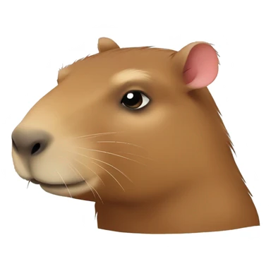 Capybara coquete sticker