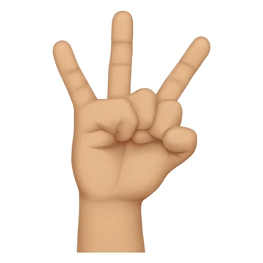 Turkish hand signal: nah çeken emoji. A hand in a Fist that shows its thumb between their point finger and middle finger  sticker
