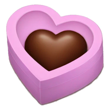 Heart box of chocolate  sticker