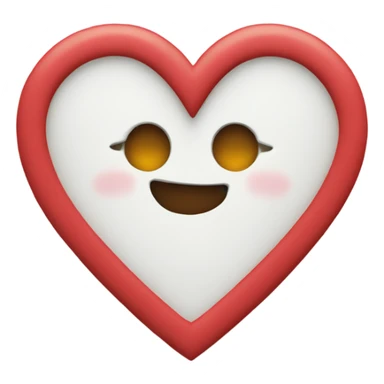 Heart with letters CJ in the Middle  sticker