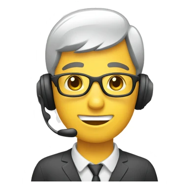 a call center sticker