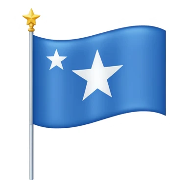 Celui en bas a droite l’étoile decale la a gauche en drapeau  sticker