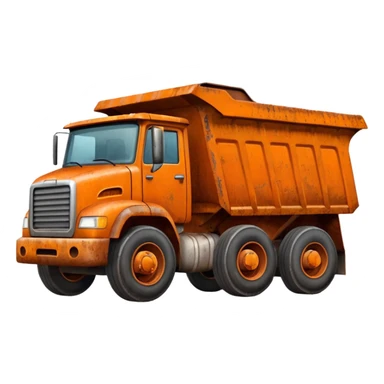 dump truck sticker