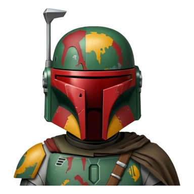 Sith boba fett sticker