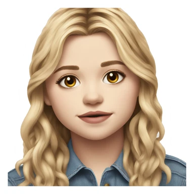 Emoji Chloe grace moretz heart sticker