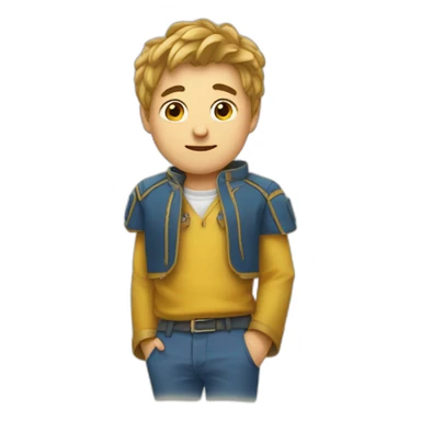 L'index l'annulaire et le petit doigt sticker