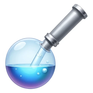 Bubble pipe made of quartz sticker