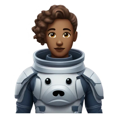 Zodiac sign taurus in space style sticker