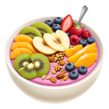 pretty smoothie bowl sticker