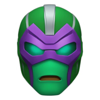 Mysterio marvel mask sticker