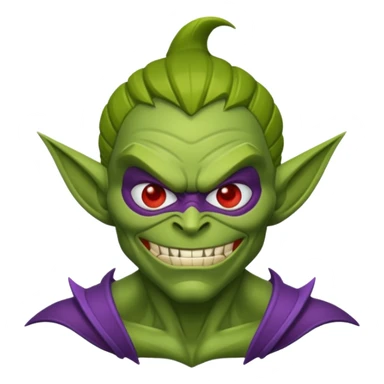 Green goblin sticker