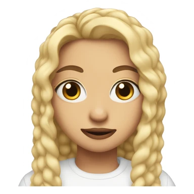 The word "Julia" in Charlie XCX style sticker