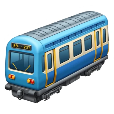 Metro image. View right Side. sticker